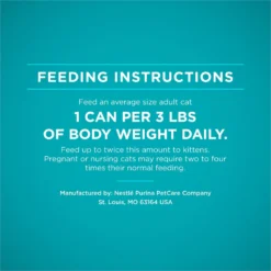 Purina ONE True Instinct Salmon & Trout Recipe In Sauce Natural High Protein Canned Cat Food -Furry Feast 91561 PT7. AC SS1800 V1657661111
