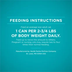 Purina ONE True Instinct Chicken Recipe In Gravy Natural High Protein Canned Cat Food, 3-oz, Case Of 24 -Furry Feast 91563 PT7. AC SS1800 V1657661113