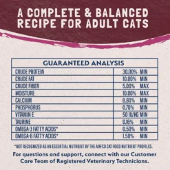 Natural Balance L.I.D. Limited Ingredient Diets Green Pea & Venison Grain-Free Dry Cat Food -Furry Feast 915646 PT8. AC SS1800 V1689347052