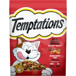 Temptations Block Party BBQ Flavor Adult Dry Cat Food