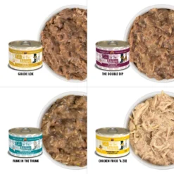 Weruva Cats In The Kitchen Goldie Lox & The 3 Fares Variety Pack Grain-Free Canned Cat Food -Furry Feast 92904 PT2. AC SS1800 V1600024256