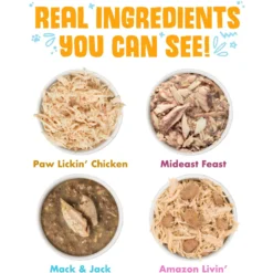 Weruva Chicken Gone Fishin' Variety Pack Grain-Free Canned Cat Food -Furry Feast 92906 PT2. AC SS1800 V1599642358