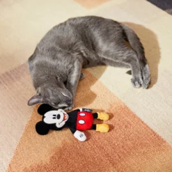 Disney Mickey Mouse Plush Kicker Cat Toy With Catnip + 3 Items -Furry Feast 929462 PT3. AC SS1800 V1690898804