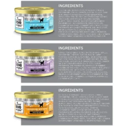 I And Love And You Variety Pack Grain-Free Canned Cat Food -Furry Feast 93540 PT6. AC SS1800 V1583853223