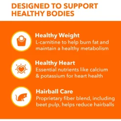 Iams ProActive Health Indoor Weight & Hairball Care Adult Dry Cat Food -Furry Feast 93653 PT4. AC SS1800 V1609948705