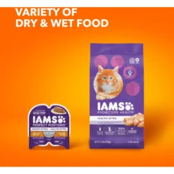 Iams ProActive Health Kitten Dry Cat Food -Furry Feast 93654 PT8. AC SS1800 V1609949843