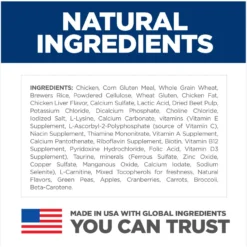 Hill's Science Diet Adult Light Chicken Recipe Dry Cat Food -Furry Feast 93923 PT5. AC SS1800 V1598156175