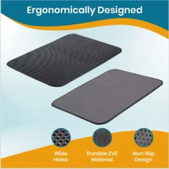 PAWBEE Cat Litter Mat, 30 X 24-in -Furry Feast 944870 PT2. AC SS1800 V1693317691