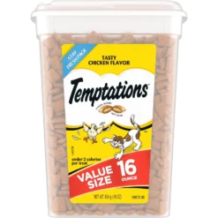 Meow Mix Original Choice Dry Cat Food & Temptations Classic Tasty Chicken Flavor Soft & Crunchy Cat Treats -Furry Feast 947342 PT5. AC SS1800 V1693602741