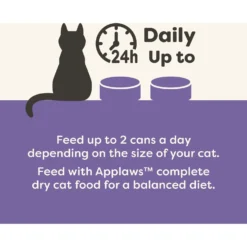 Applaws Tuna Flavors In Gravy Variety Pack Wet Cat Food, 2.47-oz Can, Case Of 12 -Furry Feast 960862 PT4. AC SS1800 V1695154760