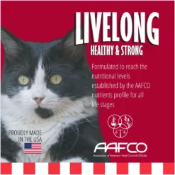 Livelong Healthy & Strong Yummy Meats Wet Cat Food, 5.5-oz Can, 24 Count -Furry Feast 964158 PT1. AC SS1800 V1697120224
