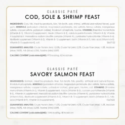 Fancy Feast Seafood Classic Pate Collection Variety Pack Grain-Free Wet Cat Food, 3-oz Can, Case Of 36 -Furry Feast 966622 PT5. AC SS1800 V1696444876