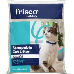 Frisco Multi-Cat Unscented Clumping Clay Cat Litter + 2 Items -Furry Feast 982886 PT7. AC SS1800 V1697115433