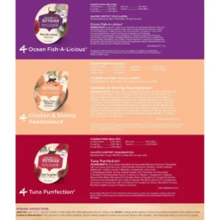Rachael Ray Nutrish Chicken Lovers Variety Pack Natural Grain-Free Wet Cat Food & Rachael Ray Nutrish Ocean Lovers Variety Pack Natural Grain-Free Wet Cat Food -Furry Feast 986430 PT7. AC SS1800 V1698672376