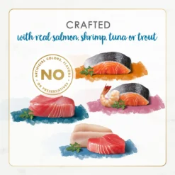 Fancy Feast Gourmet Naturals Seafood Variety Pack Canned Cat Food & Fancy Feast Gourmet Naturals Poultry & Beef Variety Pack Canned Cat Food -Furry Feast 986518 PT4. AC SS1800 V1698672723