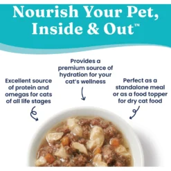 Solid Gold Five Oceans SeaBream & Tuna Recipe In Gravy Grain-Free Canned Cat Food -Furry Feast 99192 PT2. AC SS1800 V1543523835