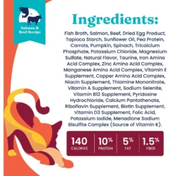 Solid Gold Flavorful Feast In Gravy With Real Salmon & Beef Recipe Grain-Free Canned Cat Food -Furry Feast 99352 PT3. AC SS1800 V1543523865