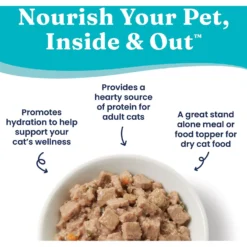Solid Gold Wholesome Selects With Real Chicken & Liver Recipe In Gravy Grain-Free Canned Cat Food -Furry Feast 99356 PT2. AC SS1800 V1543523894