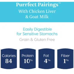 Solid Gold Purrfect Pairings Savory Mousse With Chicken Liver & Goat Milk Grain-Free Cat Food Cups -Furry Feast 99382 PT2. AC SS1800 V1543527739