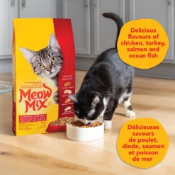 Meow Mix Hairball Control Dry Cat Food -Furry Feast 99929 PT3. AC SS1800 V1661377438